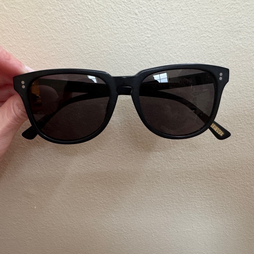 Krewe “The Fly” Sunglasses - Black w/ Dark Lenses